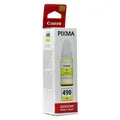 Następne zdjęcie produktu Canon oryginalny ink / tusz GI-490 Y, yellow, 7000s, 70ml, 0666C001, Canon PIXMA G1400, G2400, G3400