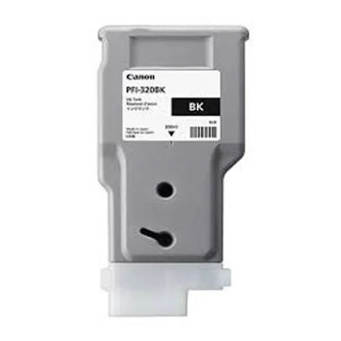 Główne zdjęcie produktu Canon originální ink PFI320BK, black, 300ml, 2890C001, Canon TM-200, 205, 300, 305