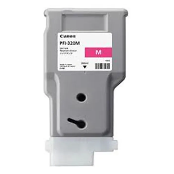 Główne zdjęcie produktu Canon originální ink PFI320M, magenta, 300ml, 2892C001, Canon TM-200, 205, 300, 305