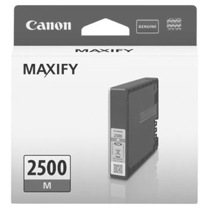 Główne zdjęcie produktu Canon originální ink PGI-2500 M, magenta, 9.6ml, 9302B001, Canon MAXIFY iB4050,iB4150,MB5