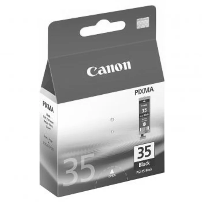 Główne zdjęcie produktu Canon originální ink PGI35BK, black, 191str., 9.3ml, 1509B001, Canon Pixma iP100