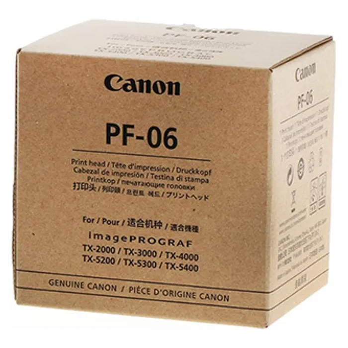 Główne zdjęcie produktu Canon originální tisková hlava PF06, 2352C001, Canon imagePROGRAF TM-200, 205, 300, 305,