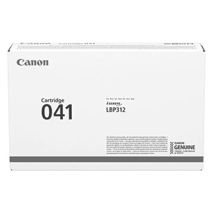 Główne zdjęcie produktu Canon originální toner 041BK, black, 10000str., 0452C002, Canon i-SENSYS LBP312x, i-SENSY