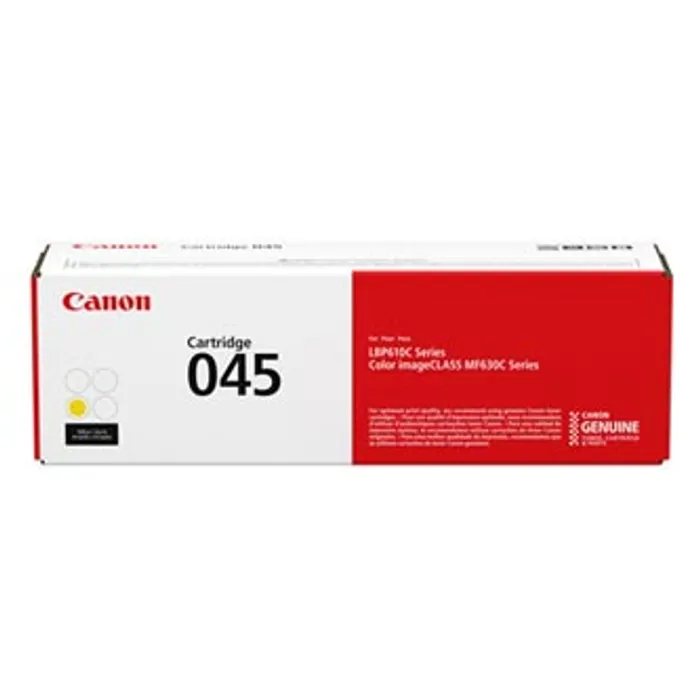 Główne zdjęcie produktu Canon originální toner 045Y, yellow, 1300str., 1239C002, Canon LBP613Cdw, 611Cn, MFP635Cx