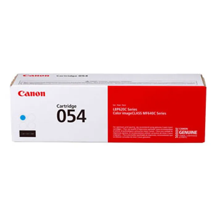 Główne zdjęcie produktu Canon originální toner 054C, cyan, 1200str., 3023C002, Canon i-SENSYS LBP621Cw, 623Cdw, M