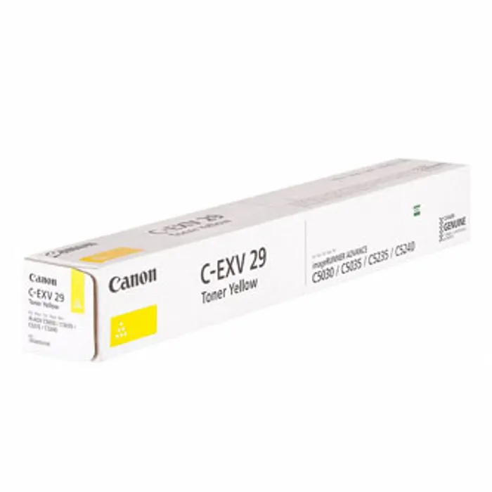 Główne zdjęcie produktu Canon originální toner CEXV29, yellow, 27000str., 2802B002, Canon iR-C5030, 5035, O