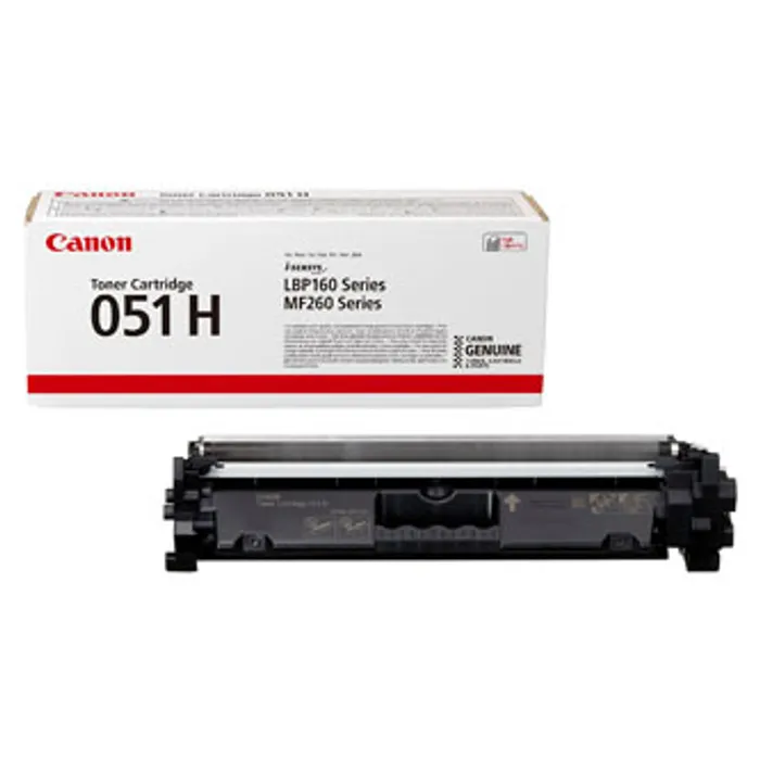 Główne zdjęcie produktu Canon originální toner CRG051H, black, 4100str., 2169C002, high capacity, Canon LBP162dw,