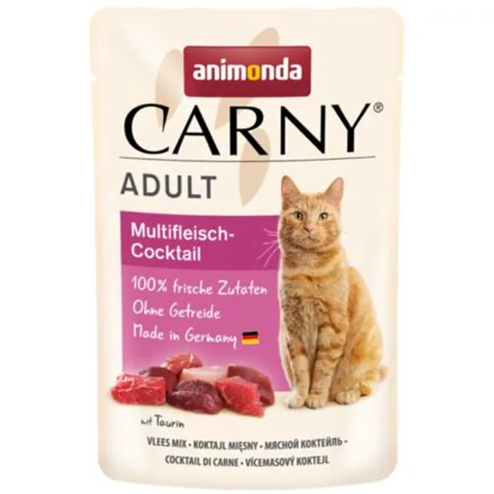 Główne zdjęcie produktu Carny Adult 85 g multimasový koktejl, kapsička pro kočky