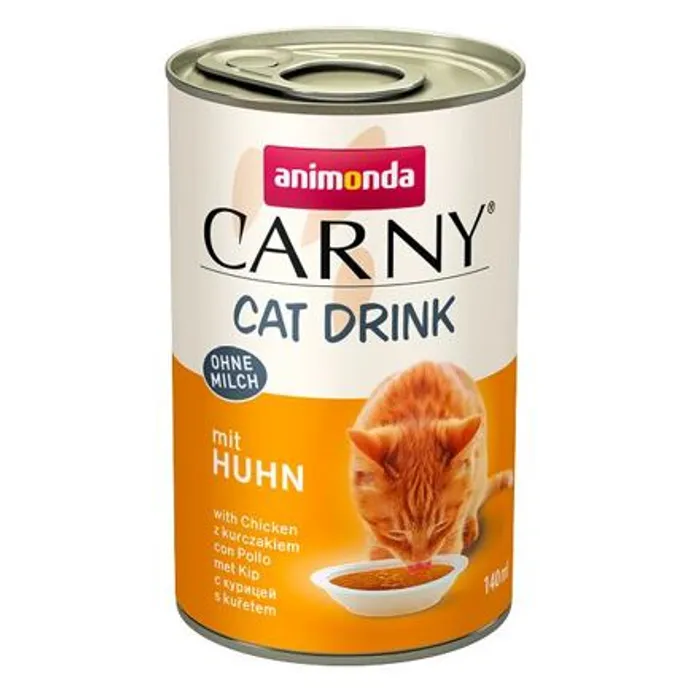 Główne zdjęcie produktu Carny Cat Drink nápoj pro kočky s kuřecím masem 140 ml