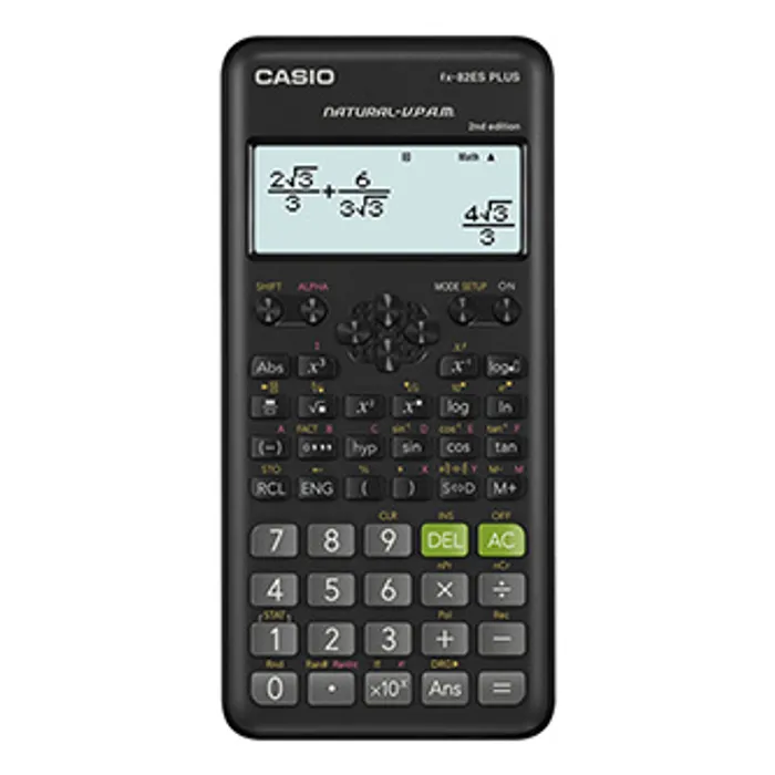 Główne zdjęcie produktu Casio Kalkulačka FX 82ES PLUS E2, černá, školní