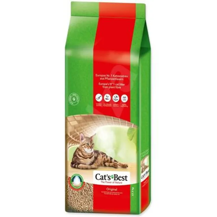 Główne zdjęcie produktu Cats Best ORIGINAL (ÖKO PLUS) 40 L / 17,2 kg