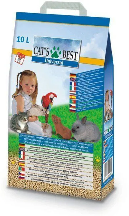 Główne zdjęcie produktu Cats Best UNIVERSAL 10 L / 5,5 kg - pelety
