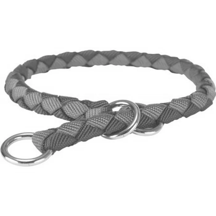 Główne zdjęcie produktu CAVO obojek kulatý "Stop tahání" - indigo/královská modrá - DOPRODEJ S-M:35-41cm/12mm