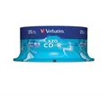 CD-R 700MB, 80min., 52x, DLP Crystal AZO, Verbatim, 25-tort