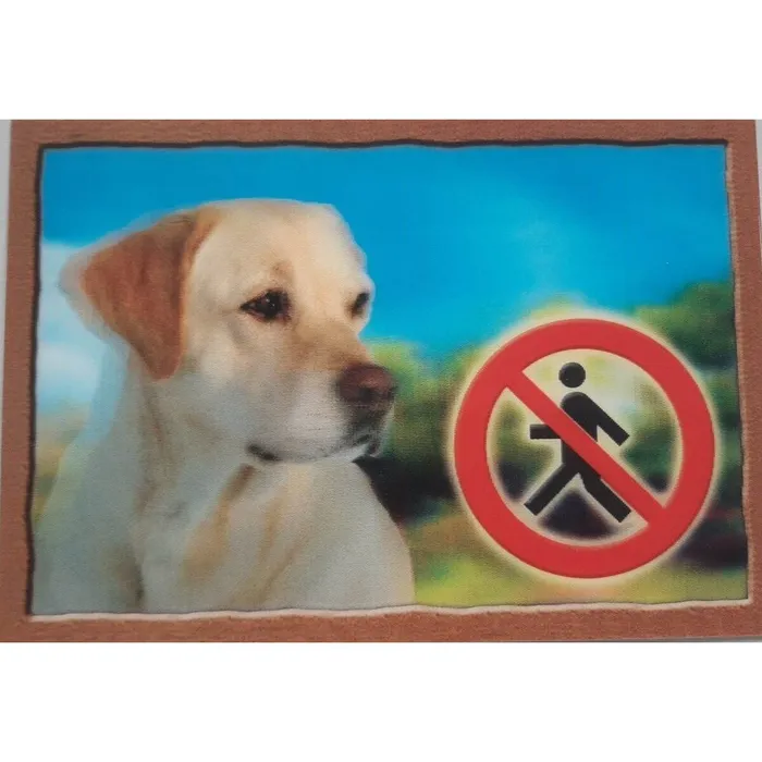 Główne zdjęcie produktu Cedulka 3D PSI, Labradorský retrivr (béžový)