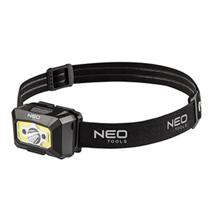 Główne zdjęcie produktu Čelovka nabíjecí, USB 250 lm COB LED se senzorem pohybu