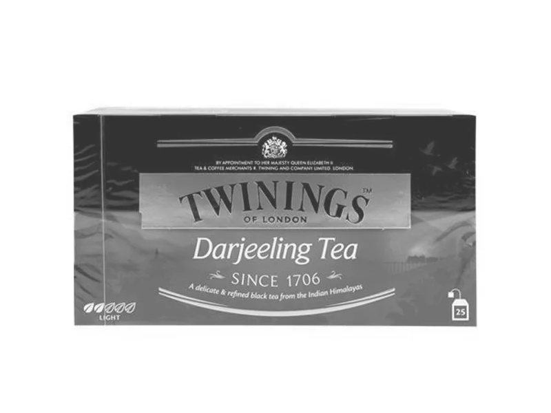 Główne zdjęcie produktu Černý čaj "Darjeeling", 25x2 g, TWININGS