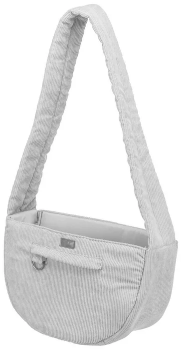 Główne zdjęcie produktu Cestovní taška BETHANY na toy plemena, 36 x 18 x 23 cm manšestr béžovo-růžová