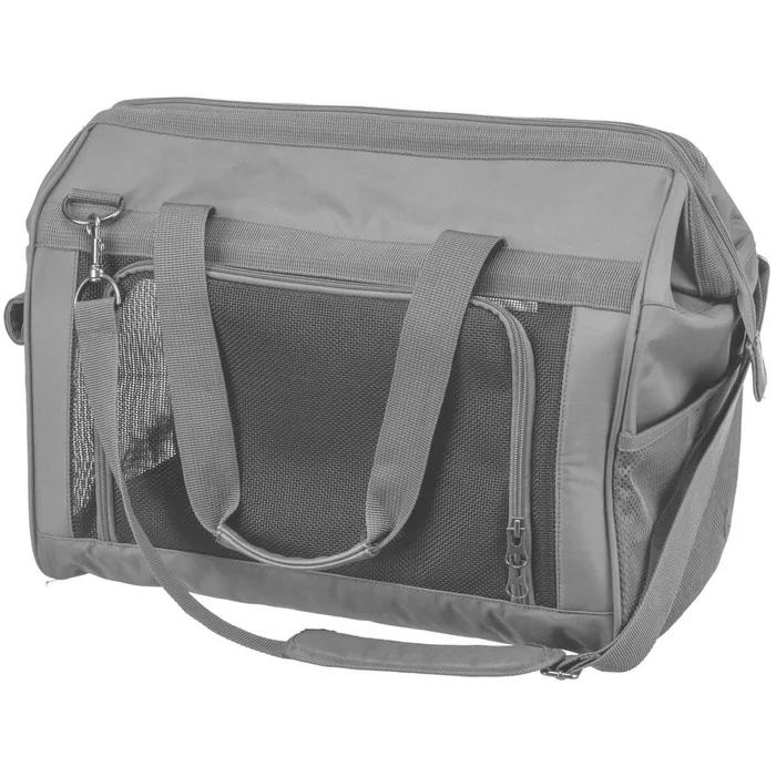 Główne zdjęcie produktu Cestovní taška FINLAY, 43 x 26 x 32 cm, do 10 kg, nylon, černá/šedá