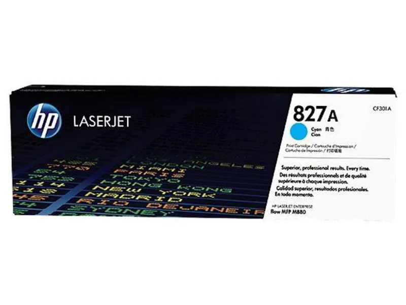 Główne zdjęcie produktu CF301A Toner cart. pro LaserJet M855dn,M880Z tiskárny, HP 827 cyan, 32tis.