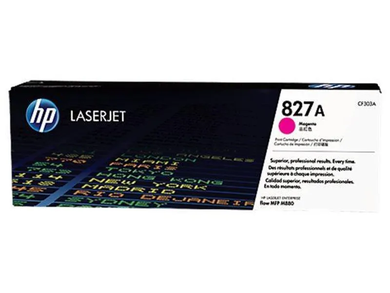 Główne zdjęcie produktu CF303A Toner cart. pro LaserJet M855dn,M880Z tiskárny, HP 827 magenta, 32 tis.