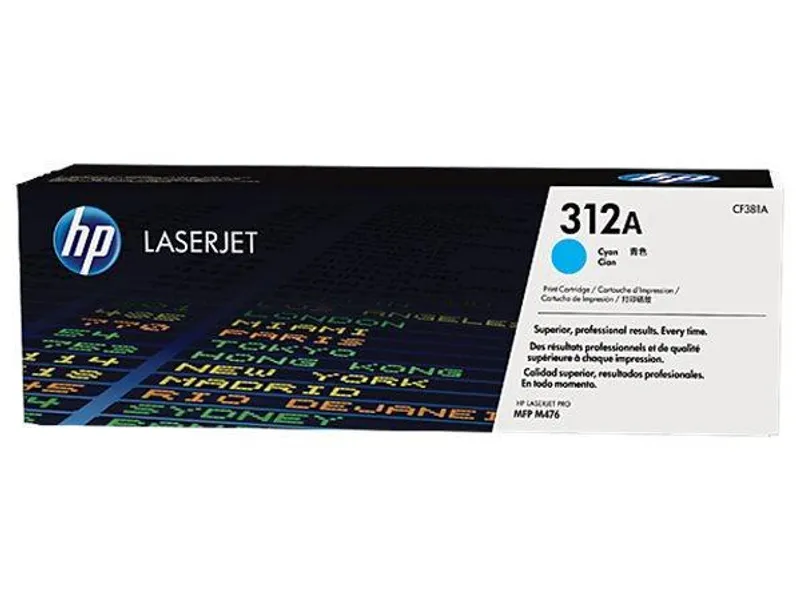 Główne zdjęcie produktu CF381A Toner pro Color LaserJet Pro MFP M476 tiskárnu, HP 312A cyan, 2,7tis.stran