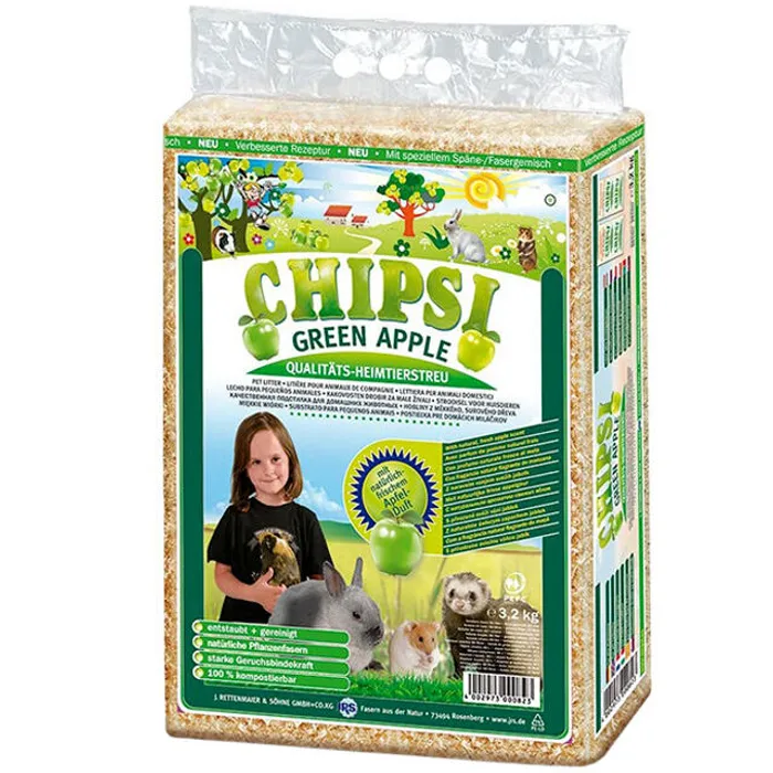 Główne zdjęcie produktu CHIPSI lisované hobliny JABLKO 60 L