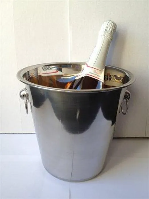 Główne zdjęcie produktu Chladící nádoba na šampaňské, nerez, 22 cm