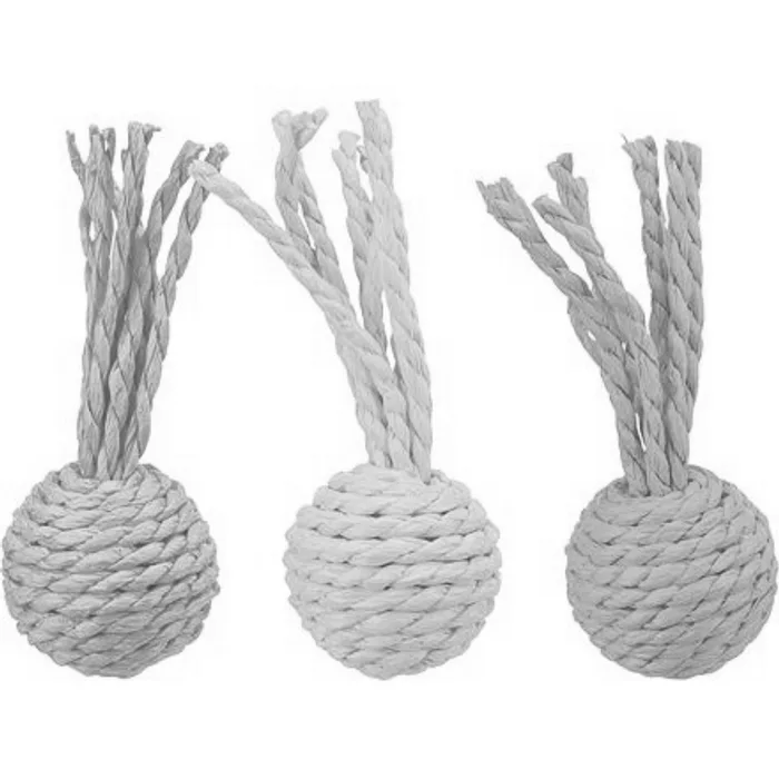 Główne zdjęcie produktu Chrastící míček, papírové lano, o 4 × 11 cm