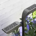 Chytrý květináč Potager Connect, bílý, s náplní 4ks, Infinity Grey, Véritable