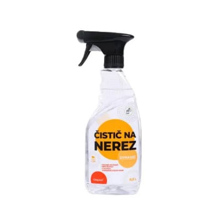 Główne zdjęcie produktu Čistič na nerez Cheport Dynamic s pomerančovým olejem, pH neutrální [0,5 l]