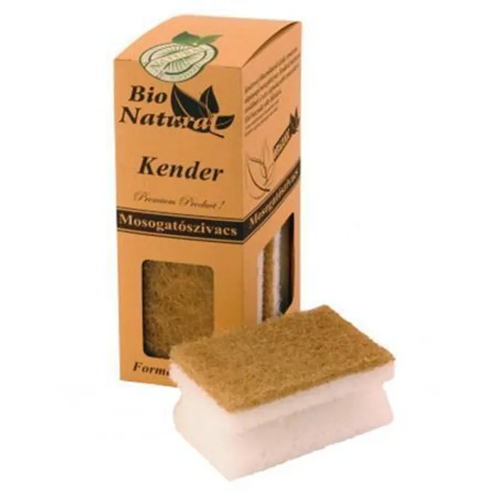 Główne zdjęcie produktu Čisticí houba, s konopnými vlákny, 4 ks, BIO NATURAL