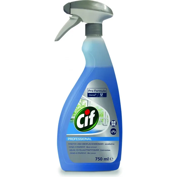 Główne zdjęcie produktu Čistící prostředek na sklo, 750 ml, CIF