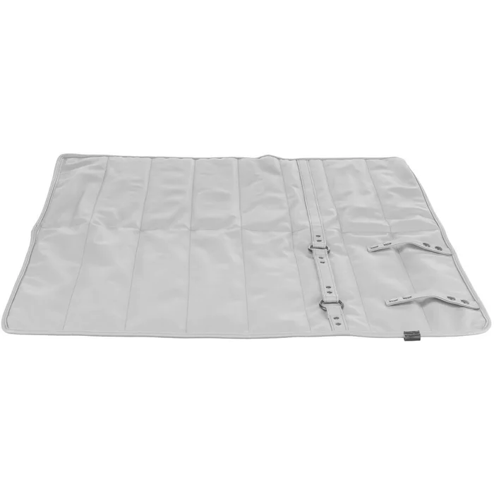 Główne zdjęcie produktu CityStyle cestovní deka, umělá kůže 80 x 80 cm, světle šedá