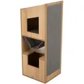 CityStyle drapak TOWER dla kotów, 105 cm, brązowo-szary