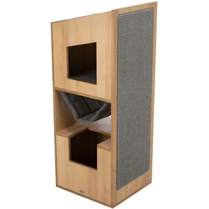 Główne zdjęcie produktu CityStyle škrabadlo TOWER pro kočky, 105 cm, hnědá/šedá