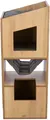 CityStyle drapak TOWER dla kotów, 105 cm, brązowo-szary