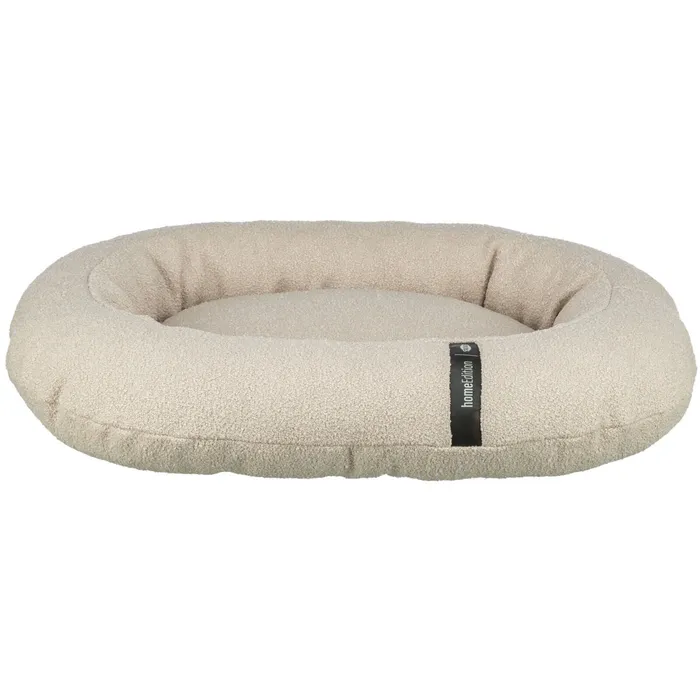 Główne zdjęcie produktu CityStyle Vital Bed HOME Edition, ortopedické oválné lůžko s okrajem, krémová115 x 90 cm