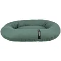 CityStyle Vital Bed HOME Edition, ortopedické oválné lůžko s okrajem, tmavozelená75 x 60 c