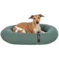 Następne zdjęcie produktu CityStyle Vital Bed HOME Edition, ortopedické oválné lůžko s okrajem, tmavozelená95 x 80 c