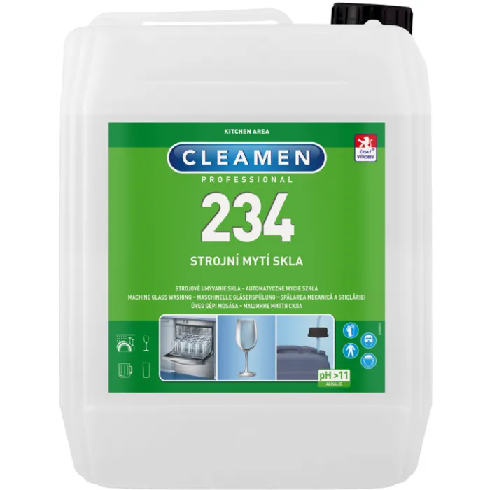 Główne zdjęcie produktu CLEAMEN 234 strojní mytí skla 5,5 kg