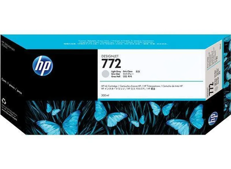 Główne zdjęcie produktu CN634A Inkjekt cart. pro DesignJet Z5200 tiskárnu, HP 772 světle šedá, 300ml