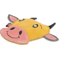 Następne zdjęcie produktu Cow - hlava krávy, 17 cm, hračka pro psy, 100% pravá kůže, žlutá