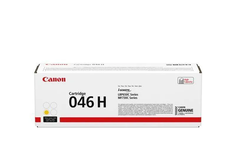 Główne zdjęcie produktu CRG-046HY toner do tiskárny LBP654, žlutá, velkokapacitní, 6,3 tis.stran, CANON