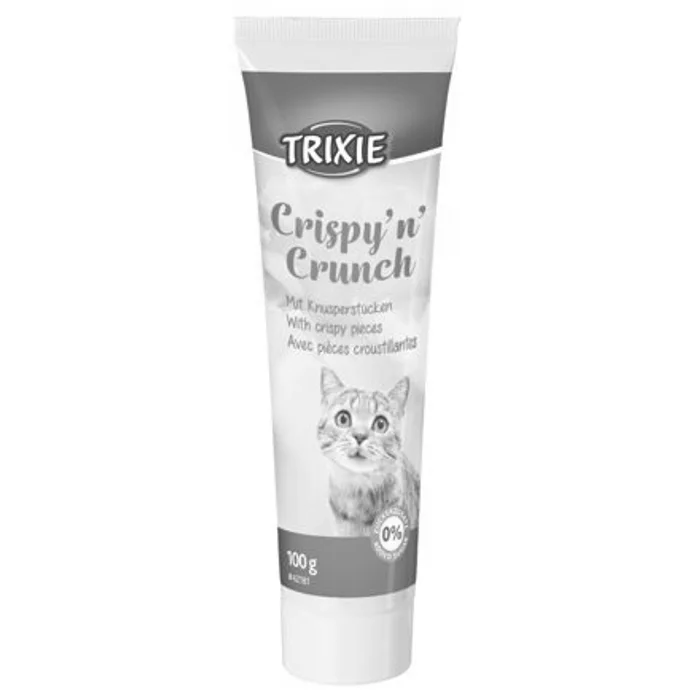 Główne zdjęcie produktu Crispy´n´crunch, pasta pro kočky s křupavými kousky, 100g