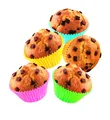 Papilotka do muffinek (PAP) różne kolory średnica 50 x 30 mm [100 szt]