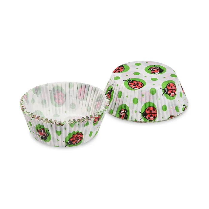 Główne zdjęcie produktu Cukrářské košíčky beruška průměr 50 x 30 mm [40 ks]
