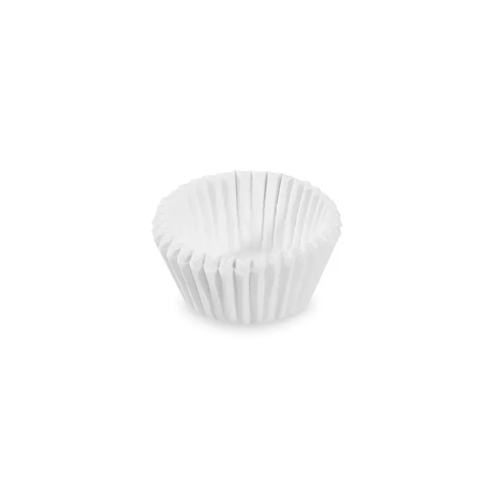 Główne zdjęcie produktu Cukrářské košíčky bílé průměr 26 x 16 mm [1000 ks]
