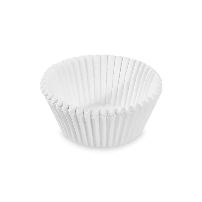 Główne zdjęcie produktu Cukrářské košíčky bílé průměr 40 x 24 mm [1000 ks]