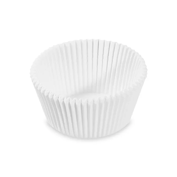Główne zdjęcie produktu Cukrářské košíčky bílé průměr 50 x 32 mm [1000 ks]